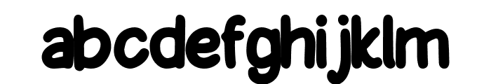 Pearch Juices Font LOWERCASE
