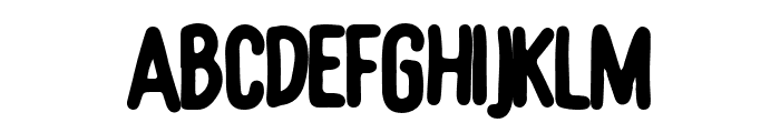Pearch Font UPPERCASE
