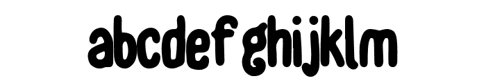 Pearch Font LOWERCASE