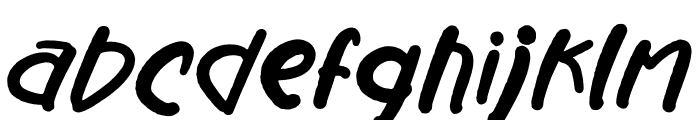 Pearicked Cutties Font LOWERCASE