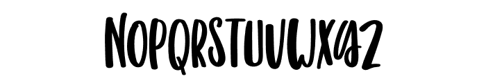 Peepster Font LOWERCASE