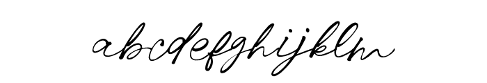 Pellegrie Signature Font LOWERCASE