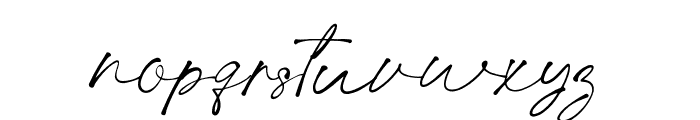 Pellegrie Signature Font LOWERCASE