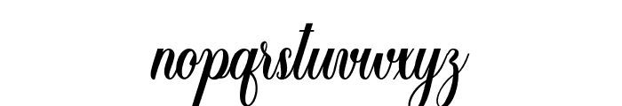 Pemberley Font LOWERCASE