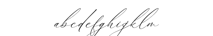Pemberton Marsden Script Italic Font LOWERCASE