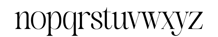 Pemberton Marsden Serif Font LOWERCASE