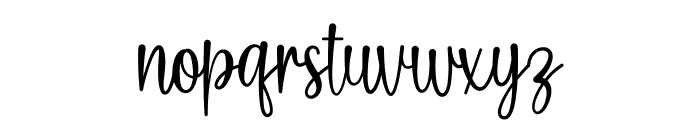 Pen School Font LOWERCASE