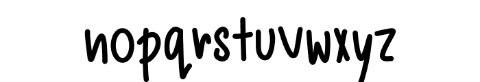 Pencil parade Font LOWERCASE