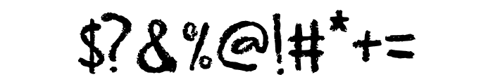 Pencilboy Font OTHER CHARS