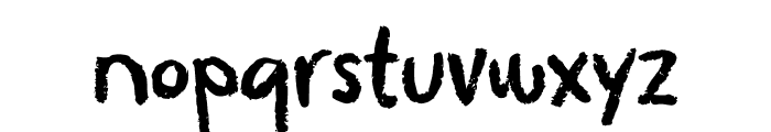 Pencilboy Font LOWERCASE