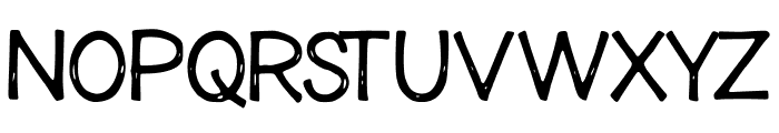 Pencilcrumbs Font UPPERCASE