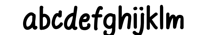 Penelope Regular Font LOWERCASE