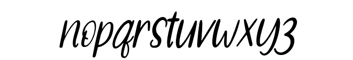 Penguin Surfing Italic Font LOWERCASE