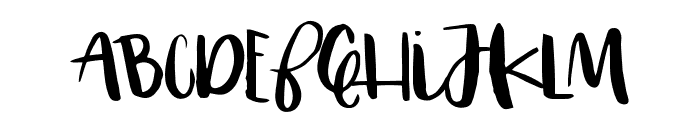 Penny Font UPPERCASE