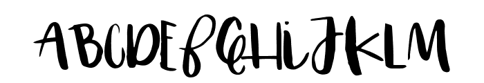 Penny Font LOWERCASE