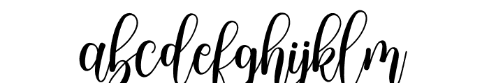 Penthouse Font LOWERCASE