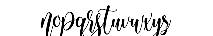 Penthouse Font LOWERCASE