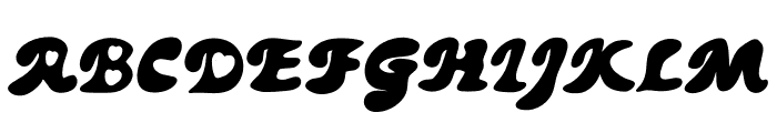 Pepe Font UPPERCASE