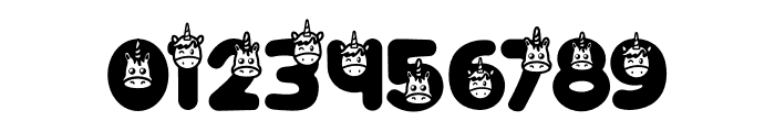 Peppy Pegasus Head Font OTHER CHARS