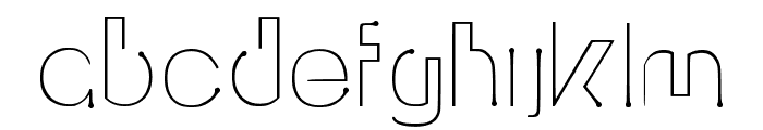 Perehilion Regular Font LOWERCASE