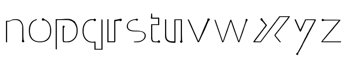 Perehilion Regular Font LOWERCASE