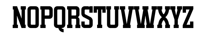 Perfect College Font UPPERCASE