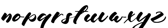 Perfect Orchid Font LOWERCASE