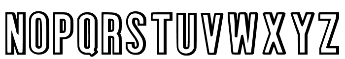 Perfect Shadow Regular Font UPPERCASE