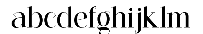 PerfectMoment-Regular Font LOWERCASE