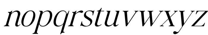 PerfectStrangers-Italic Font LOWERCASE