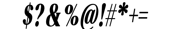Perfectly Nostalgic Condensed B Condensed Black Italic Font OTHER CHARS