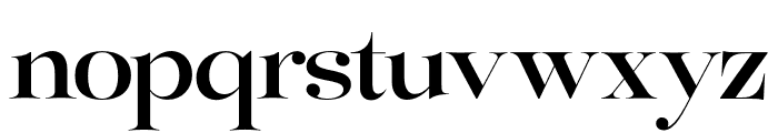 Perfectly Stylish Font LOWERCASE