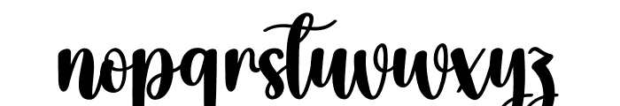 Perfectly Winter Font LOWERCASE