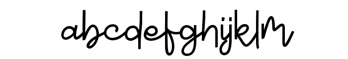 Perfectoy Font LOWERCASE
