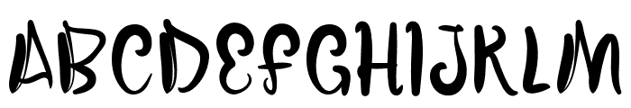 PerjalananCinta Font UPPERCASE