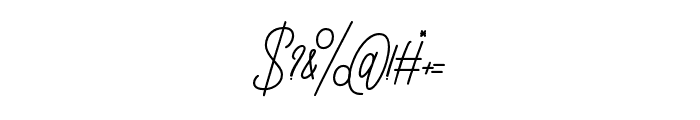 Permata Signature Font OTHER CHARS