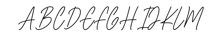Permata Signature Font UPPERCASE