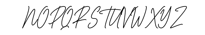 Permata Signature Font UPPERCASE