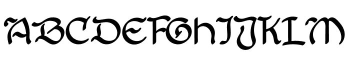 Perry Soulth Font UPPERCASE