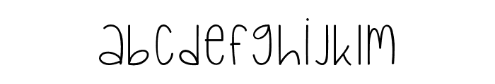 Persefone-Regular Font LOWERCASE