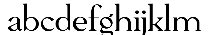 Pervinca Family Light Font LOWERCASE