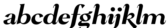 Pervinca Family Medium Italic Font LOWERCASE