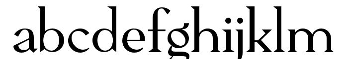 PervincaFamily-Light Font LOWERCASE