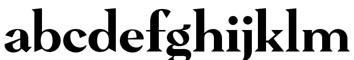 PervincaFamily-Medium Font LOWERCASE
