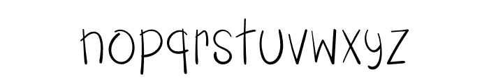 Perzsike Font LOWERCASE