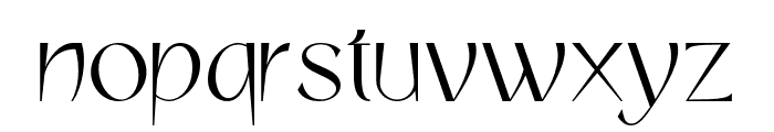 Pesha Regular Font LOWERCASE