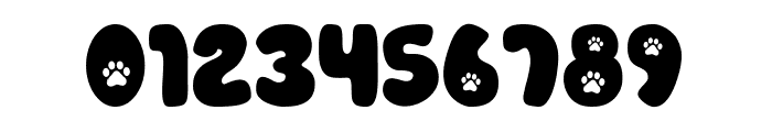 Pet Paw Font OTHER CHARS