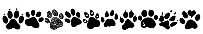 Pet dog Font OTHER CHARS