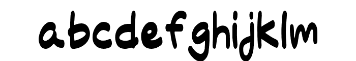Peterpan Font LOWERCASE