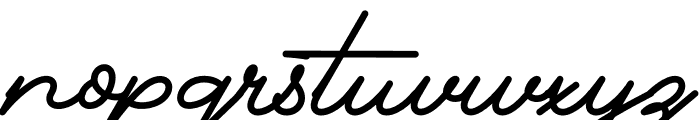 Pethafis Font LOWERCASE